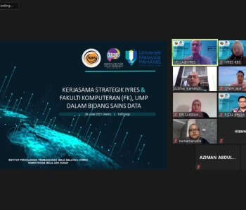 KUNJUNGAN HORMAT DARIPADA UNIVERSITI MALAYSIA PAHANG UMP 5